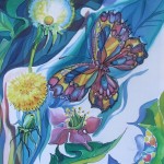 "Лето. Бабочки" Марченякова Оля, 16 лет