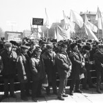 Мітинг з вимогою відставки
Донецького обласного комітету Компартії України.
м. Донецьк, лютий 1990 р.