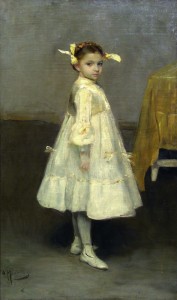 Мурашко Дівчинка біля столу 1901-02