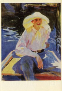 Мурашко На кормі. Портрет Жоржа Мурашка 1906