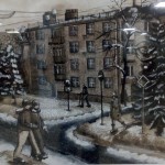 "Зима в городе" - Комлева Елизавета, 15 лет